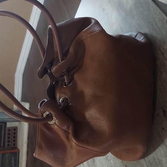 Tan Michael Kors Hobo Handbag - Picture 5 of 11